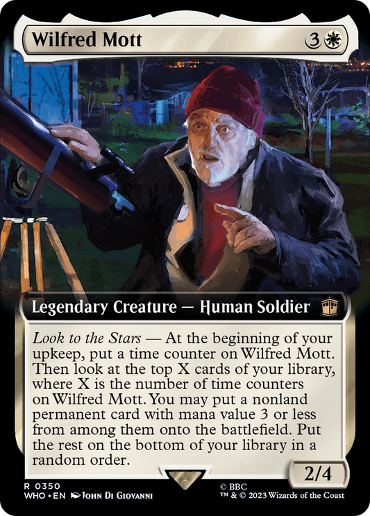 Wilfred Mott (WHO-350) - Doctor Who: (Extended Art) Foil