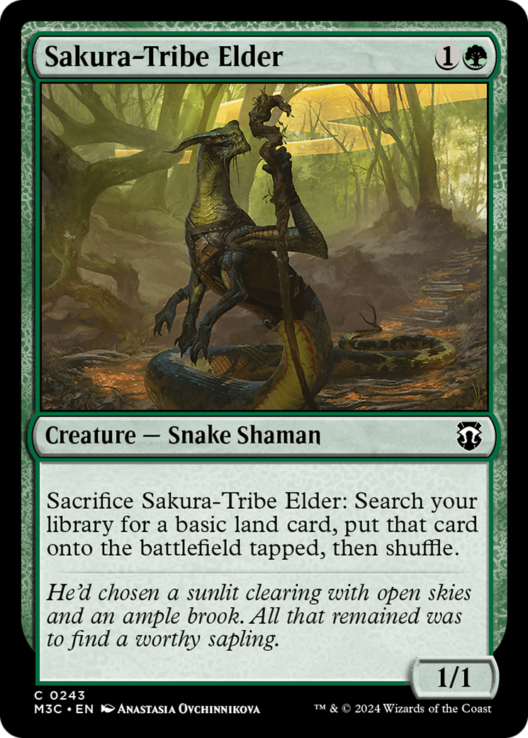 Sakura-Tribe Elder (M3C-243) - Modern Horizons 3 Commander Foil