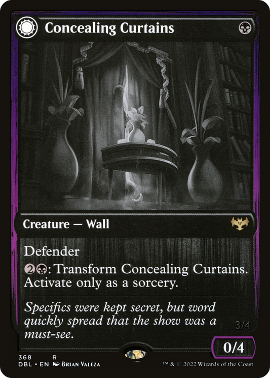 Concealing Curtains // Revealing Eye [Innistrad: Double Feature]