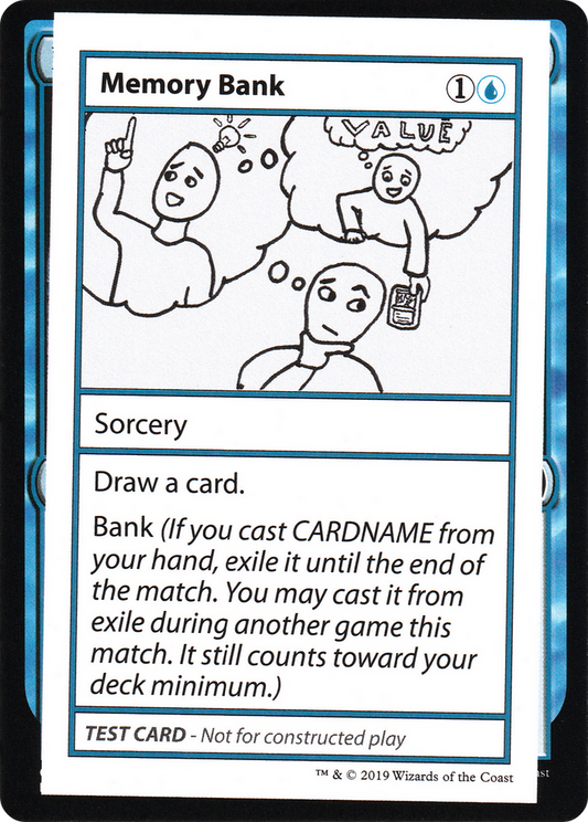 Memory Bank (2021 Edition) [Mystery Booster Playtest Cards]