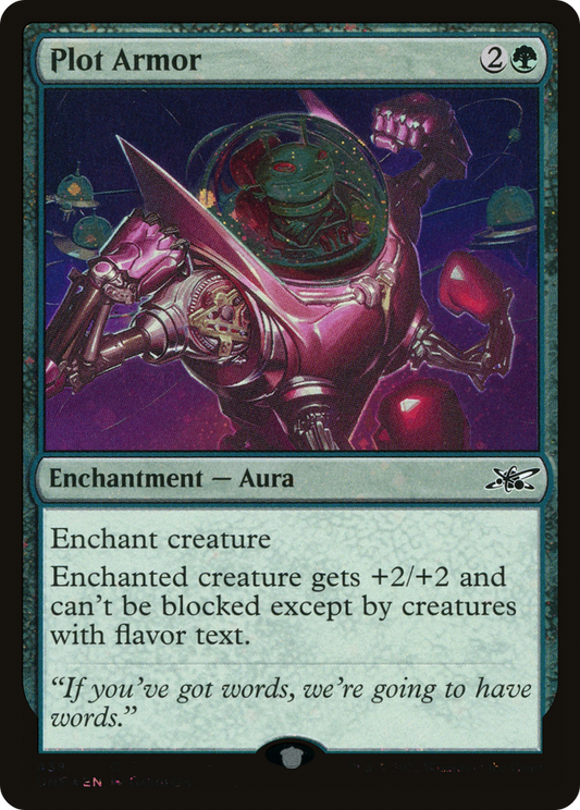 Plot Armor (Galaxy Foil) [Unfinity]