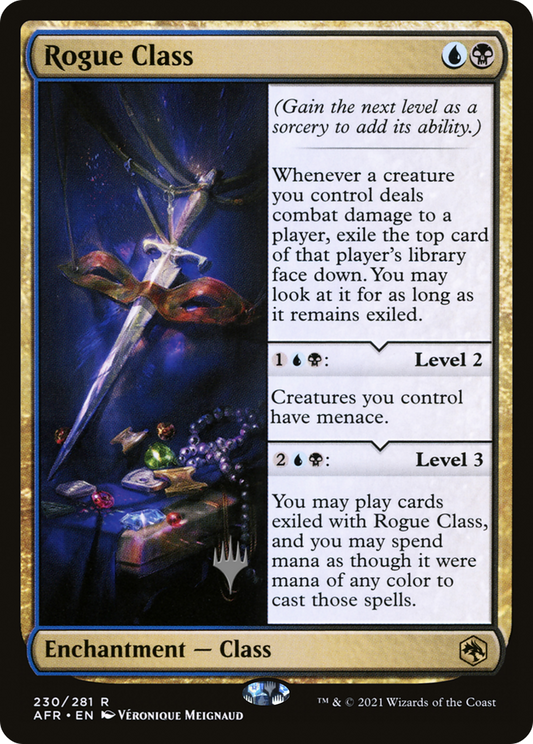 Rogue Class (PPAFR-230P) - Adventures in the Forgotten Realms Promos Foil