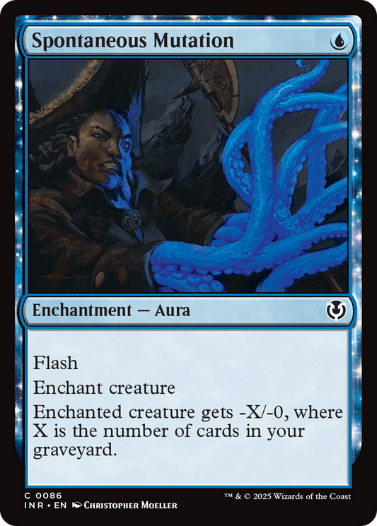 Spontaneous Mutation (INR-086) - Innistrad Remastered: (enchantment) Foil