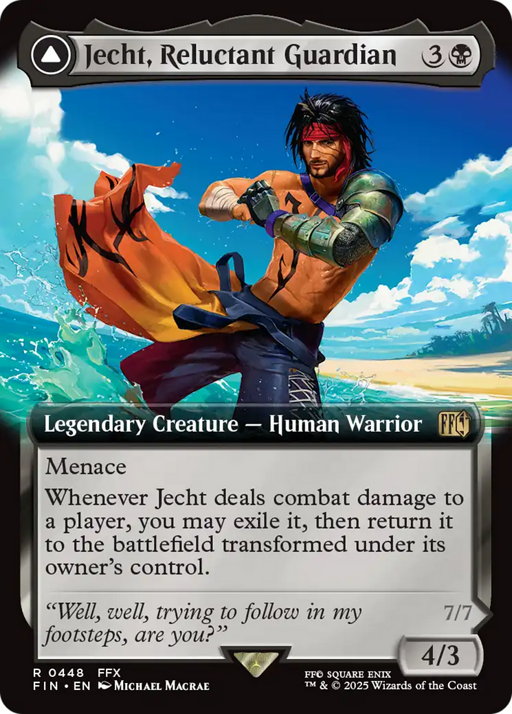 Jecht, Reluctant Guardian // Braska's Final Aeon (Extended Art) [FINAL FANTASY]