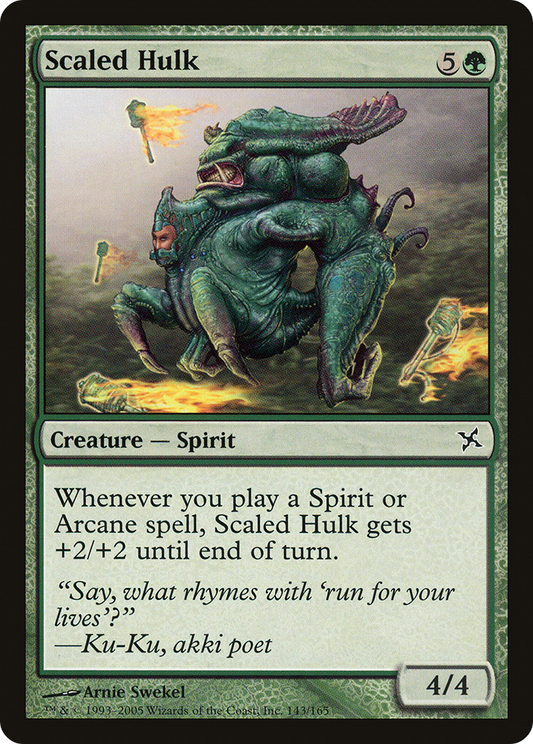 Scaled Hulk (BOK-143) - Betrayers of Kamigawa Foil