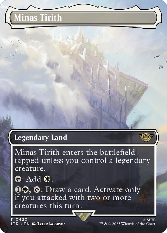 Minas Tirith (LTR-420) - The Lord of the Rings: Tales of Middle-earth (Borderless) Foil