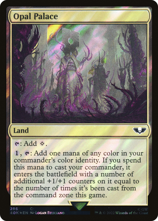 Opal Palace (Surge Foil) [Universes Beyond: Warhammer 40,000]