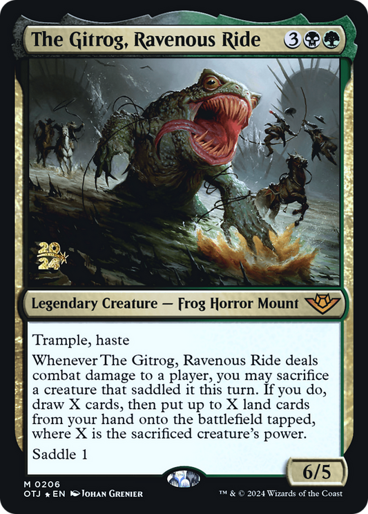 The Gitrog, Ravenous Ride [Outlaws of Thunder Junction Prerelease Promos]