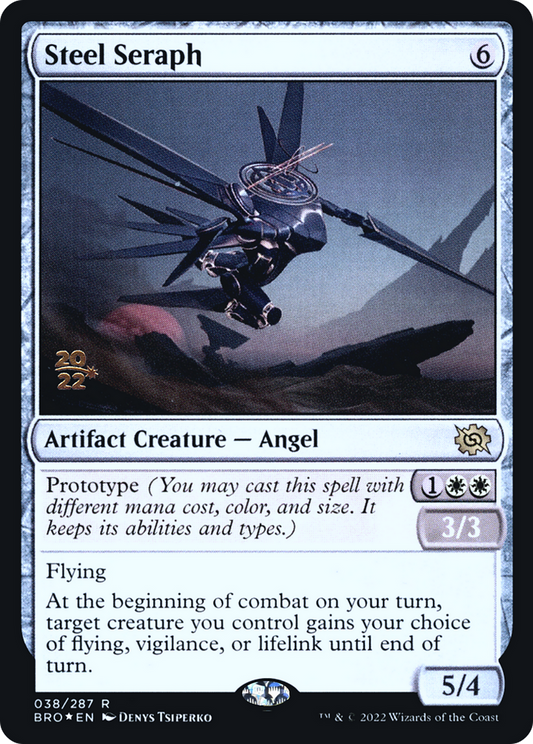 Steel Seraph [The Brothers' War: Prerelease Promos]