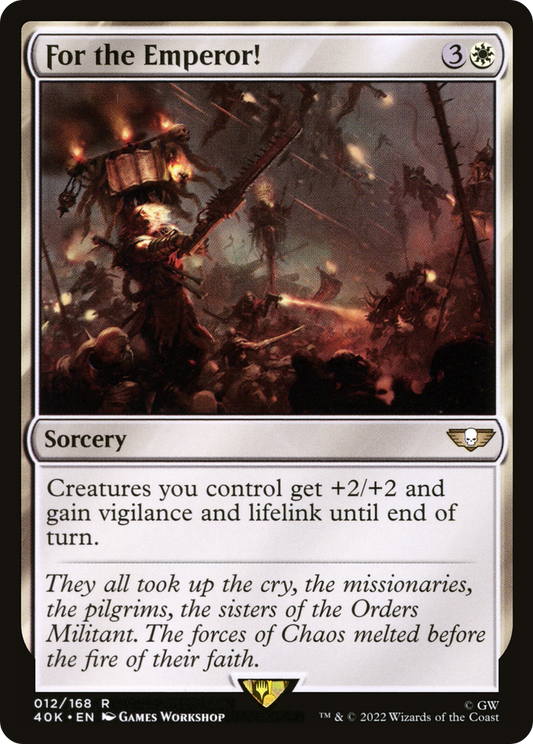 For the Emperor! [Universes Beyond: Warhammer 40,000]