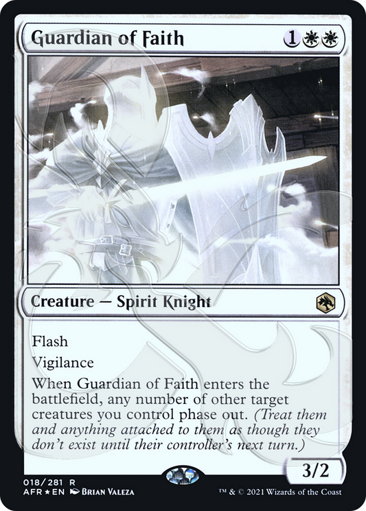 Guardian of Faith (Ampersand Promo) [Dungeons & Dragons: Adventures in the Forgotten Realms Promos]