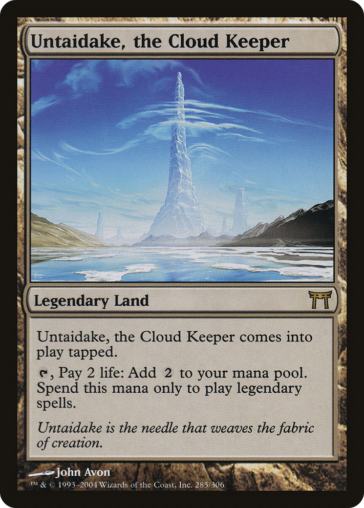Untaidake, the Cloud Keeper (CHK-285) - Champions of Kamigawa