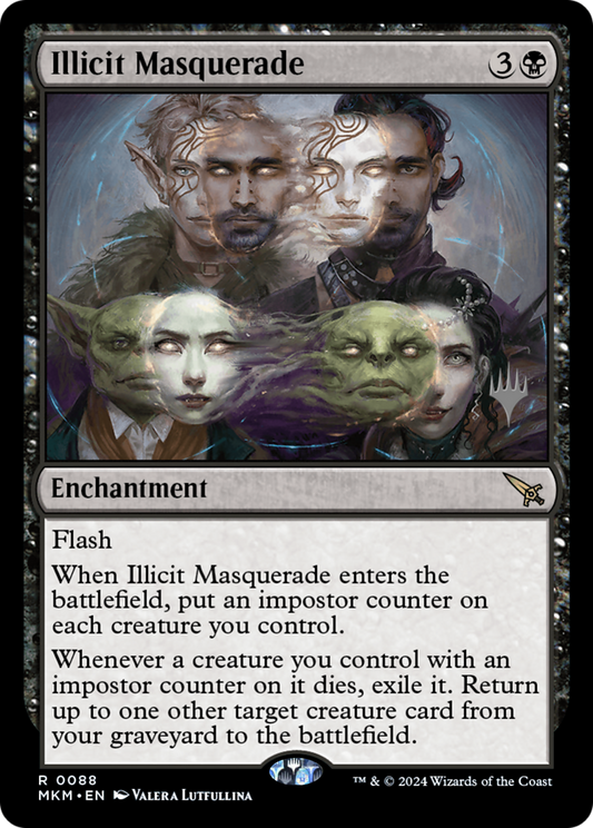 Illicit Masquerade (Promo Pack) [Murders at Karlov Manor Promos]