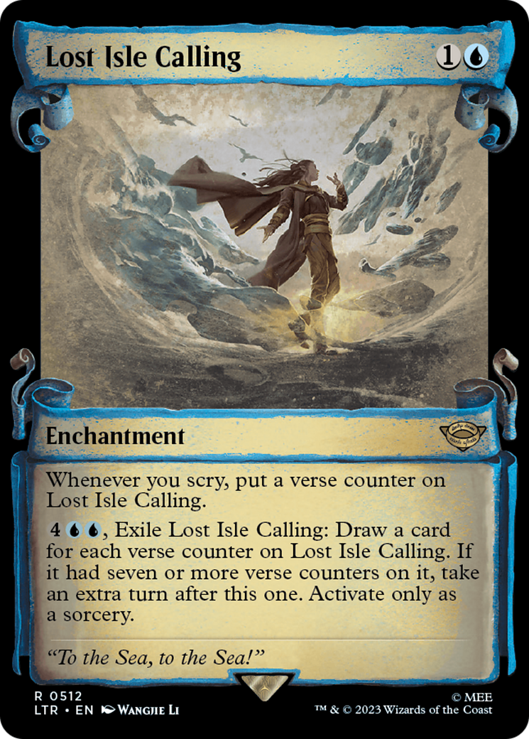 Lost Isle Calling (LTR-512) - The Lord of the Rings: Tales of Middle-earth: (Showcase)