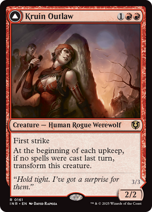 Kruin Outlaw (INR-161) - Innistrad Remastered Foil
