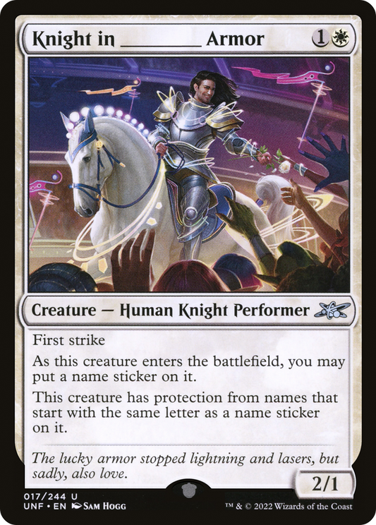 Knight in _____ Armor [Unfinity]