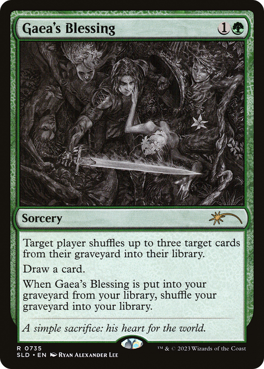 Gaea's Blessing (Sketch Showcase) [Secret Lair Drop Series]