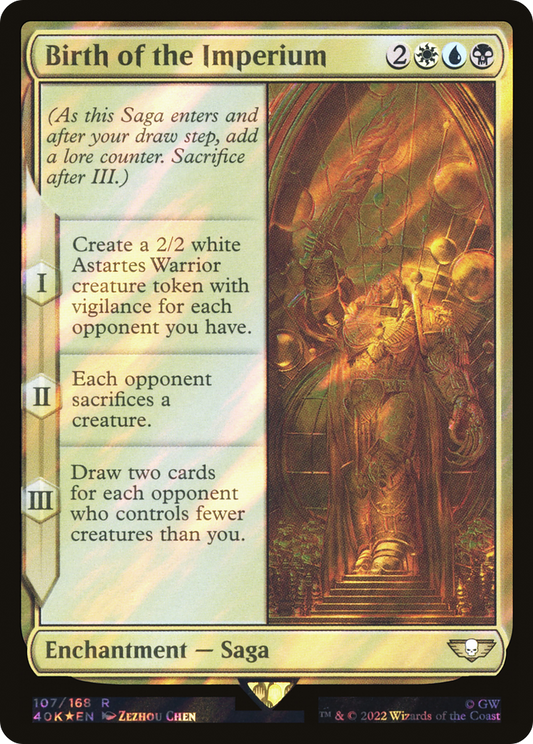 Birth of the Imperium (Surge Foil) [Universes Beyond: Warhammer 40,000]