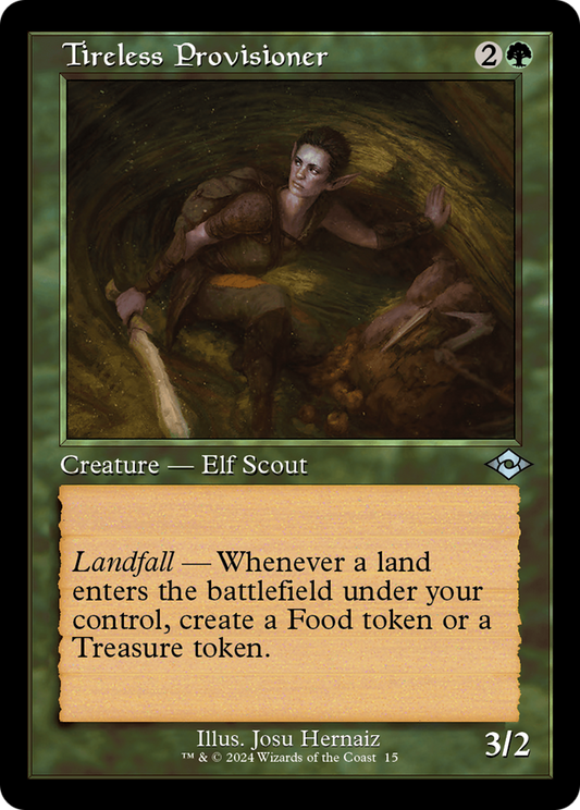 Tireless Provisioner (Retro Frame) (MH2-015) - Modern Horizons 2 Timeshifts Foil