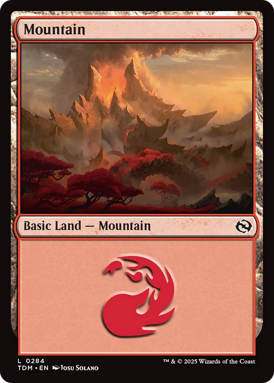 Mountain (TDM-284) - Tarkir: Dragonstorm