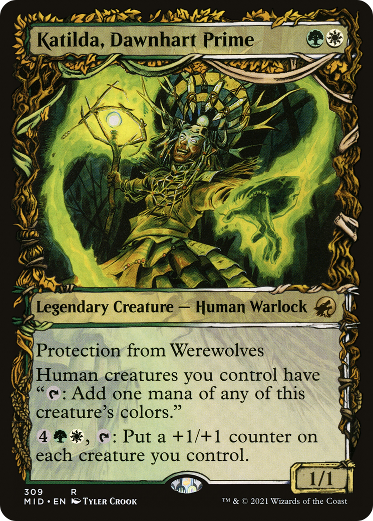 Katilda, Dawnhart Prime (Showcase Equinox) [Innistrad: Midnight Hunt]