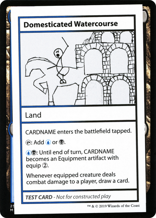 Domesticated Watercourse (2021 Edition) [Mystery Booster Playtest Cards]
