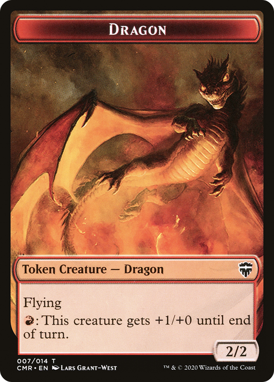 Dragon (CMR-007) - Commander Legends Tokens Foil
