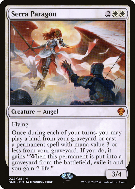Serra Paragon (PPDMU-032) - Dominaria United Promos