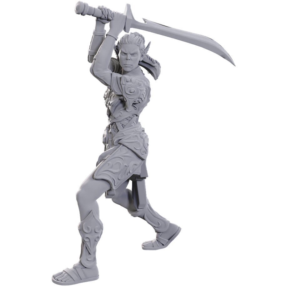 D&D Unpainted Minis - Baldur's Gate 3 - Lae'Zel & Shadowheart (96365)