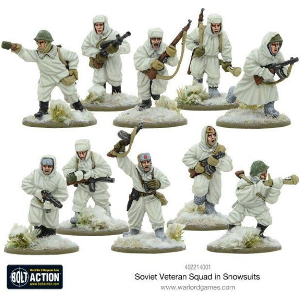 Soviet Veteran Squad in Snowsuits ( 402214001 )