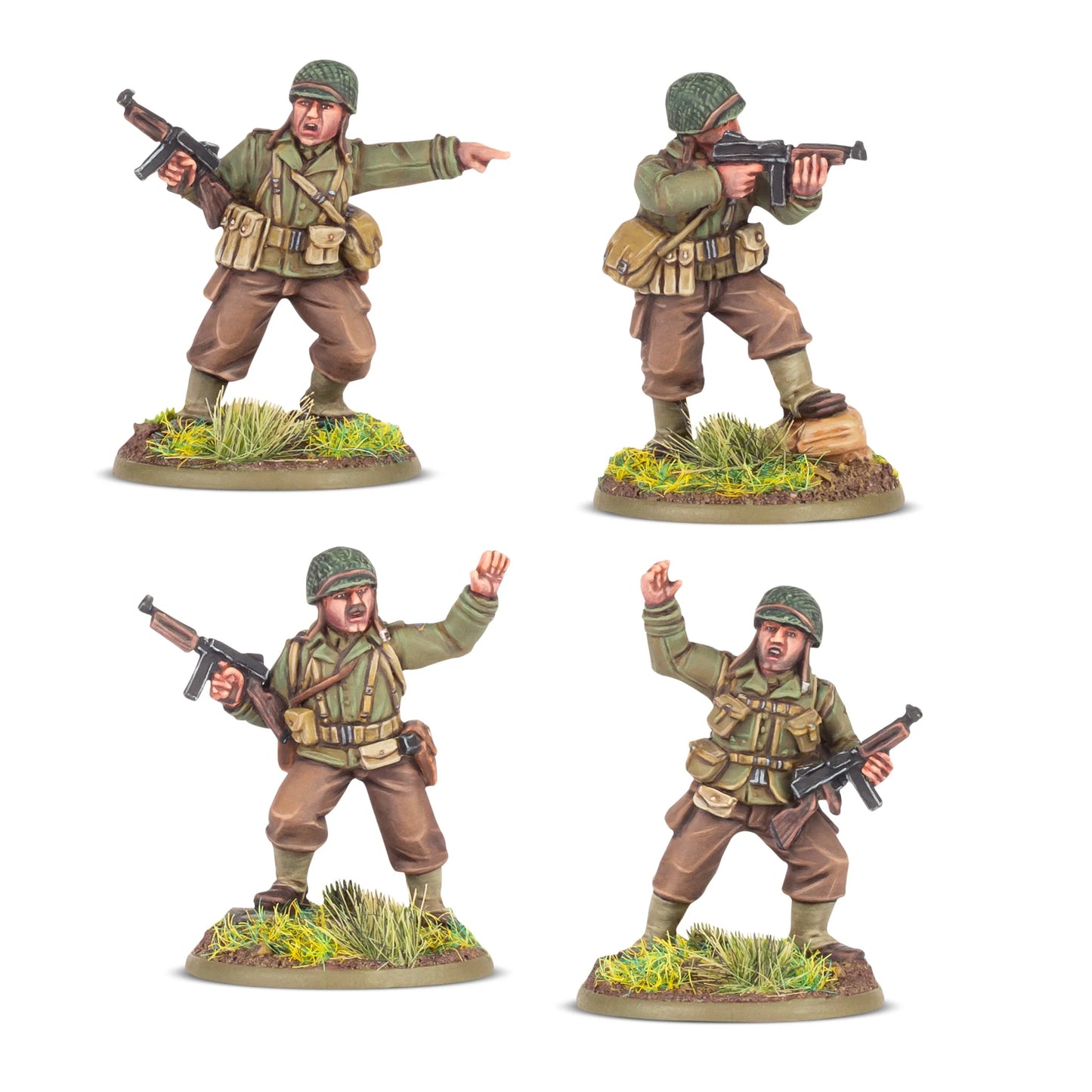 Bolt Action - Us Rangers Platoon Commanders