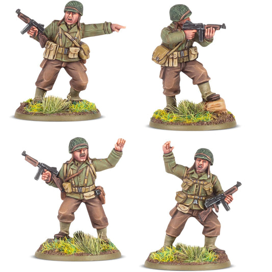 Bolt Action - Us Rangers Platoon Commanders