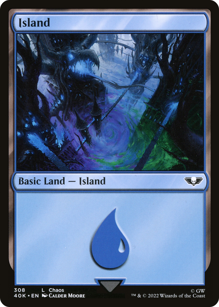 Island (308) [Universes Beyond: Warhammer 40,000]
