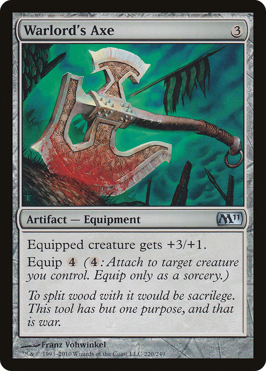 Warlord's Axe (M11-220) - Magic 2011