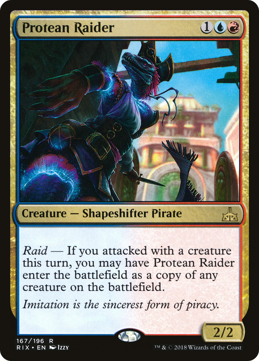 Protean Raider [Rivals of Ixalan]