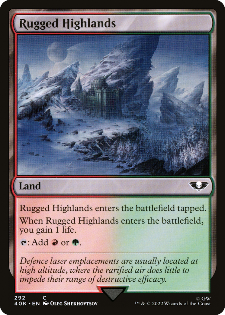 Rugged Highlands [Universes Beyond: Warhammer 40,000]