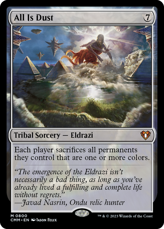 All Is Dust [Commander Masters]