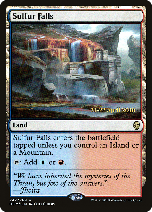 Sulfur Falls  [Dominaria Prerelease Promos]