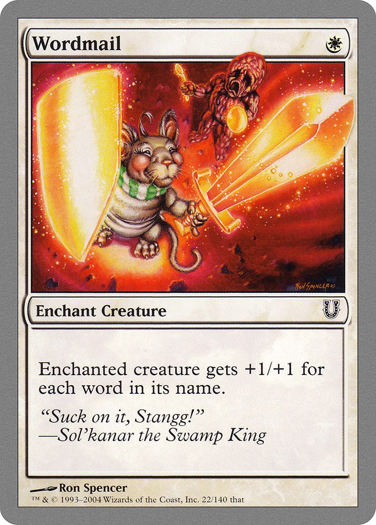 Wordmail (UNH-022) - Unhinged