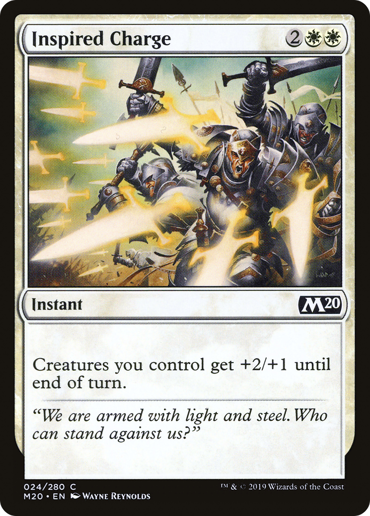 Inspired Charge [Core Set 2020]