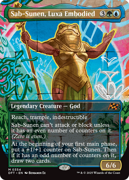 Sab-Sunen, Luxa Embodied (DFT-354) - Aetherdrift (Borderless)