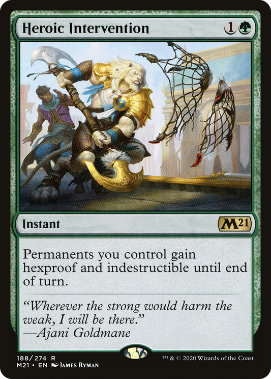 Heroic Intervention (M21-188) - Core Set 2021