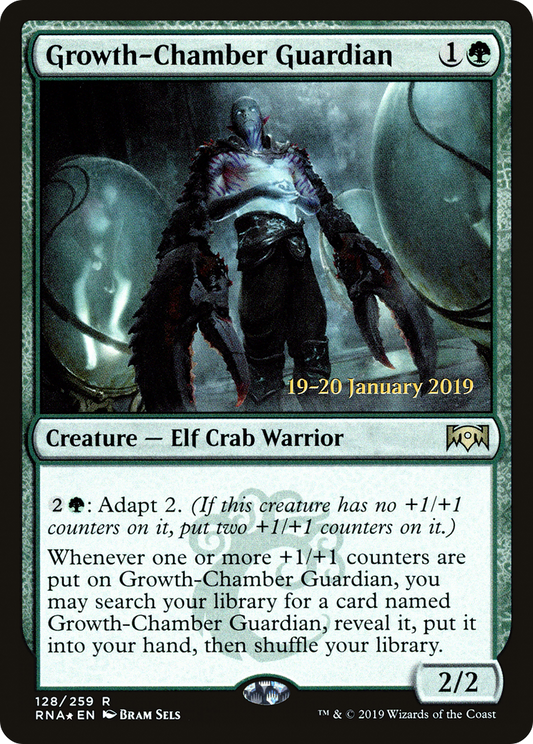 Growth-Chamber Guardian [Ravnica Allegiance Prerelease Promos]