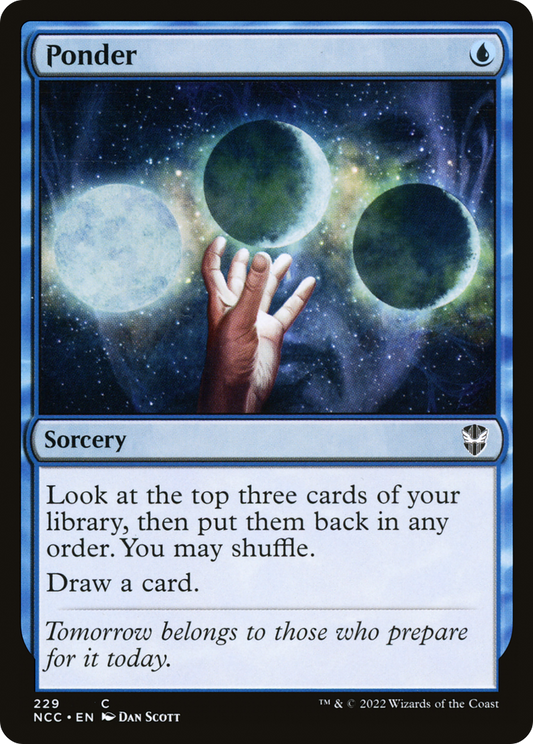 Ponder [Streets of New Capenna Commander]
