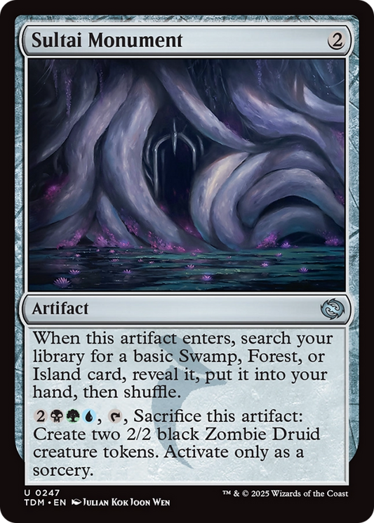 Sultai Monument (TDM-247) - Tarkir: Dragonstorm Foil