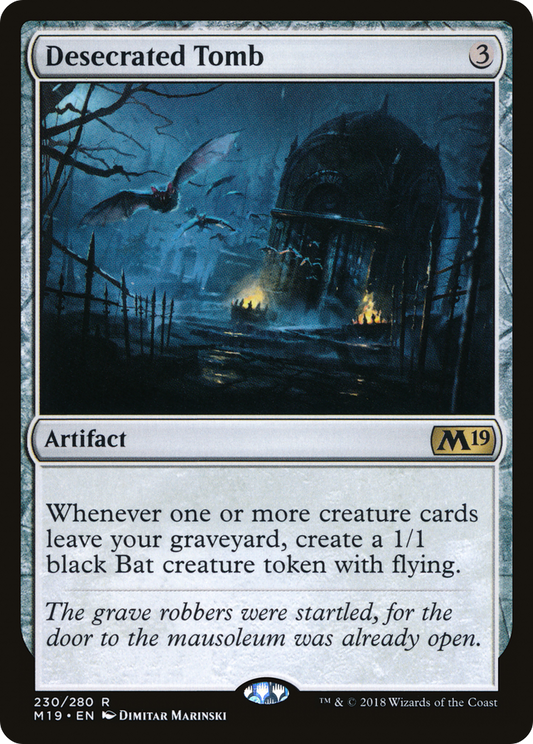 Desecrated Tomb [Core Set 2019]