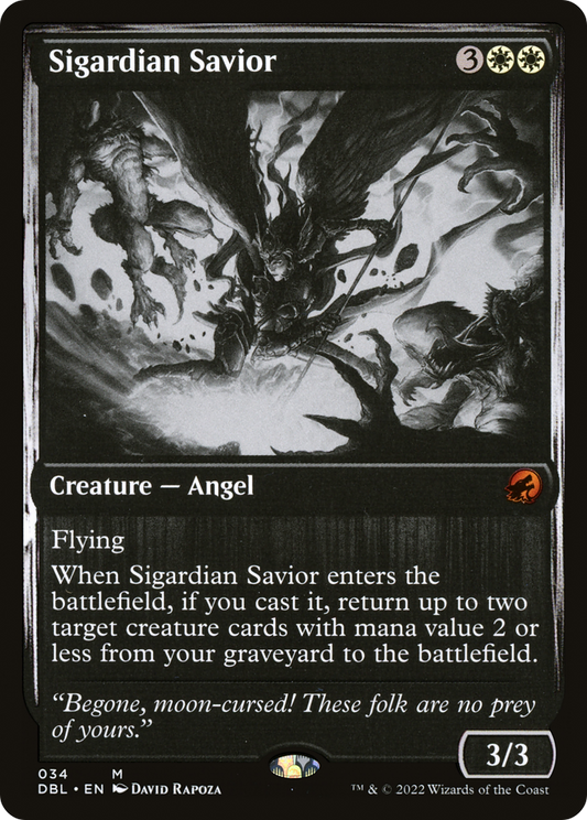 Sigardian Savior (DBL-034) - Innistrad: Double Feature