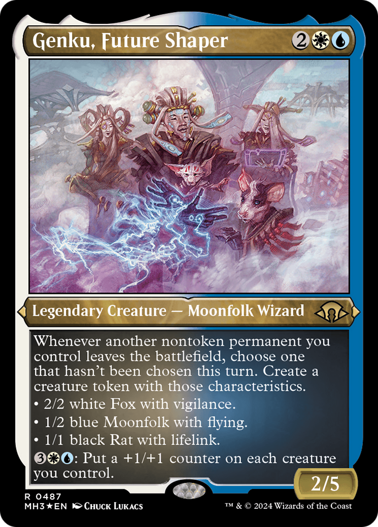 Genku, Future Shaper (MH3-487) - Modern Horizons 3 Foil