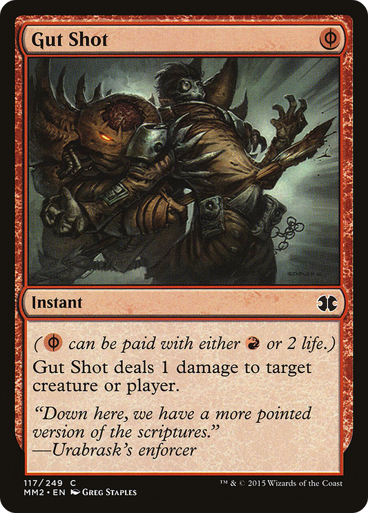 Gut Shot (MM2-117) - Modern Masters 2015 Foil