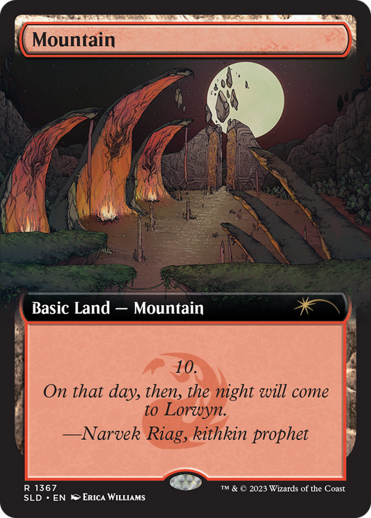 Mountain (SLD-1367) - Secret Lair Drop: (Extended Art)